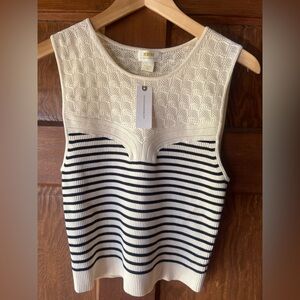 MAEVE ANTHROPOLOGIE SWEATER TANK. Size M. NWT.